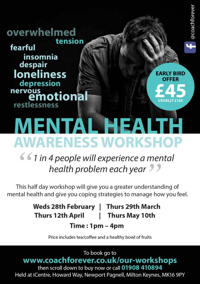 Mental Health Awareness&nbsp;Workshop